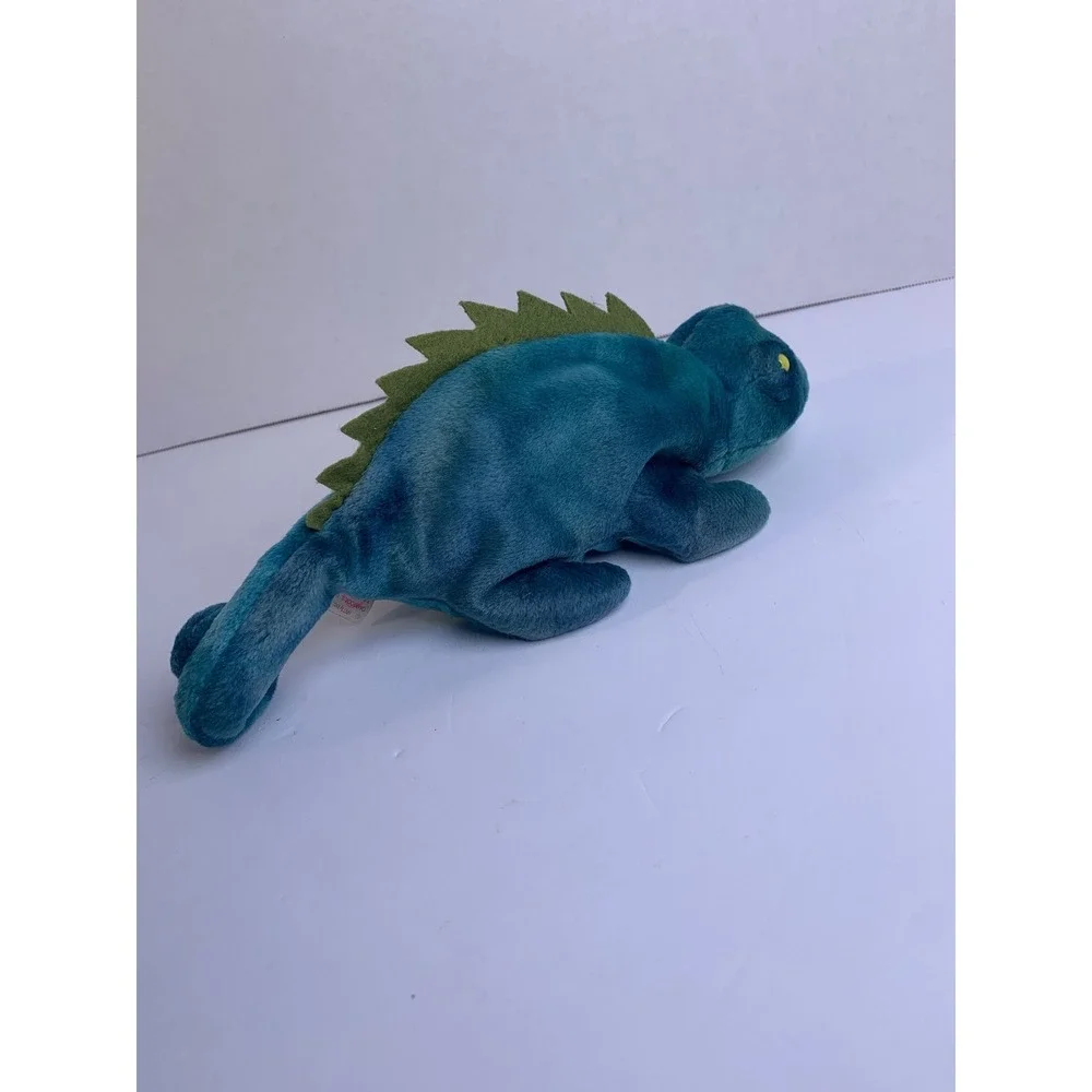 Ty Beanie Babies‎ Iggy the Iguana 1997 Blue Tie Dye Plush Toy Vintage Collection